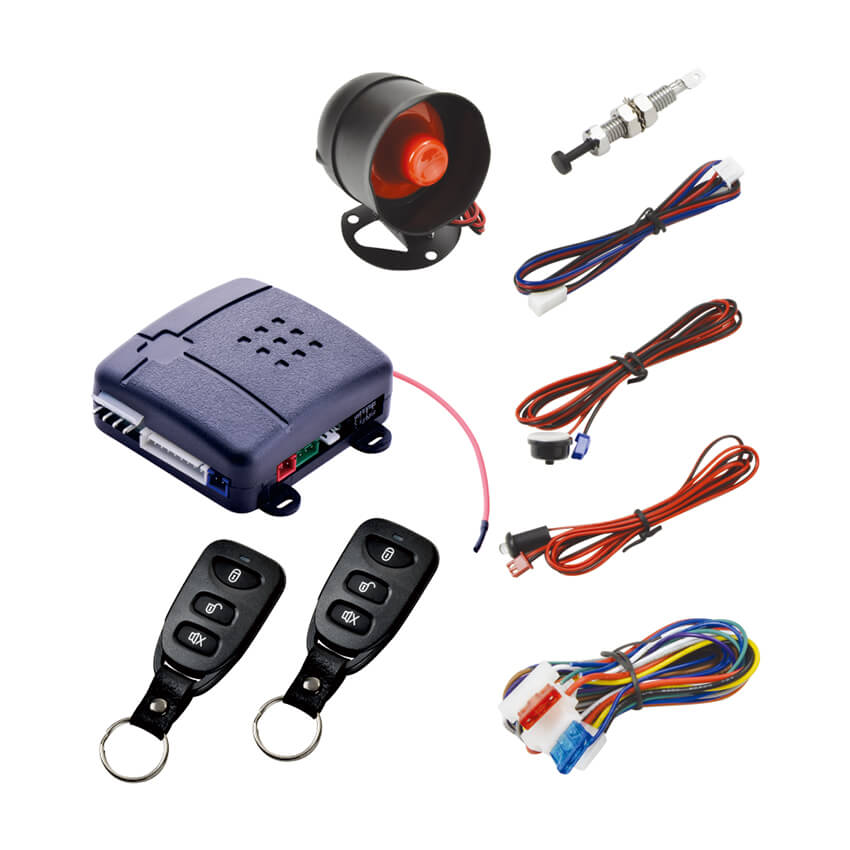 Excalibur AL-1670-B 1-Way Car Alarm With Remote Start – 1500 Foot Range