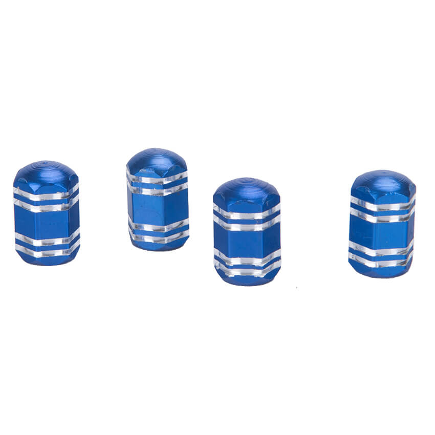 thumbnail interactive-video image 1 of SAAB Aero Aluminum Tyre Valve Caps – Printed Vinyl Logo, Made In UK, Set Of 4 For Tire Wheels 1 of 2